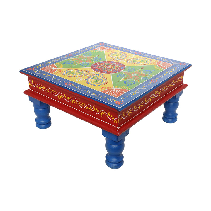 12" bajot/ chowki pooja temple stool