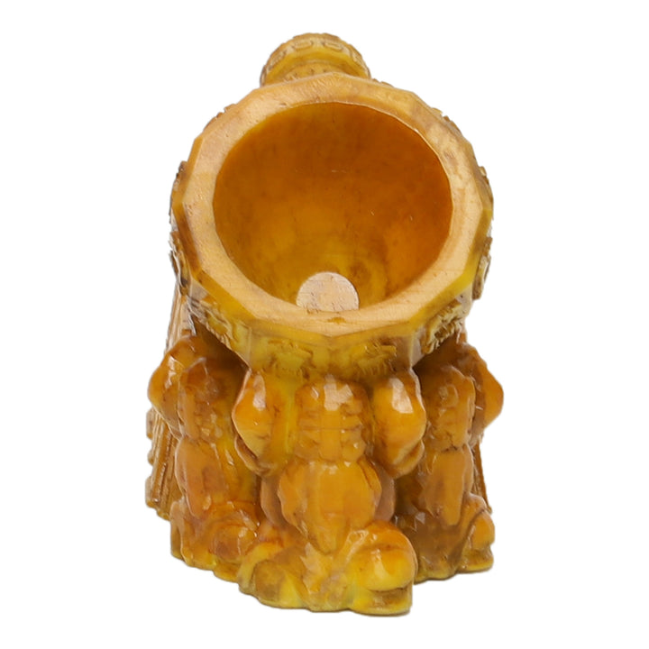 unique ancient horn decorative showpiece